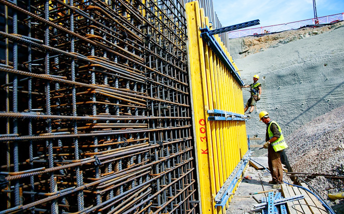 加大截面法加固